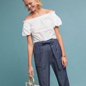 Anthropologie | Maeve Off Shoulder Blouse